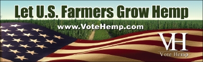 Vote Hemp Bumper Stickers